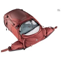 Deuter Women's Futura Air Trek 55+10 SL - Trekkingrucksack -Trendiger Outdoor-Laden deuter womens futura air trek 55 10 sl trekkingrucksack detail 11