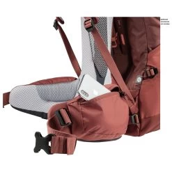 Deuter Women's Futura Air Trek 55+10 SL - Trekkingrucksack -Trendiger Outdoor-Laden deuter womens futura air trek 55 10 sl trekkingrucksack detail 8