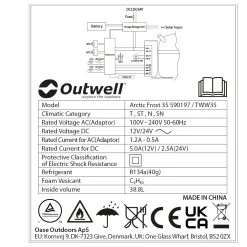 Outwell Arctic Frost 35 - Kühlbox -Trendiger Outdoor-Laden outwell arctic frost 35 kuehlbox detail 10