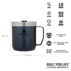 Stanley Camp Mug - Isolierbecher -Trendiger Outdoor-Laden stanley camp mug isolierbecher detail 4
