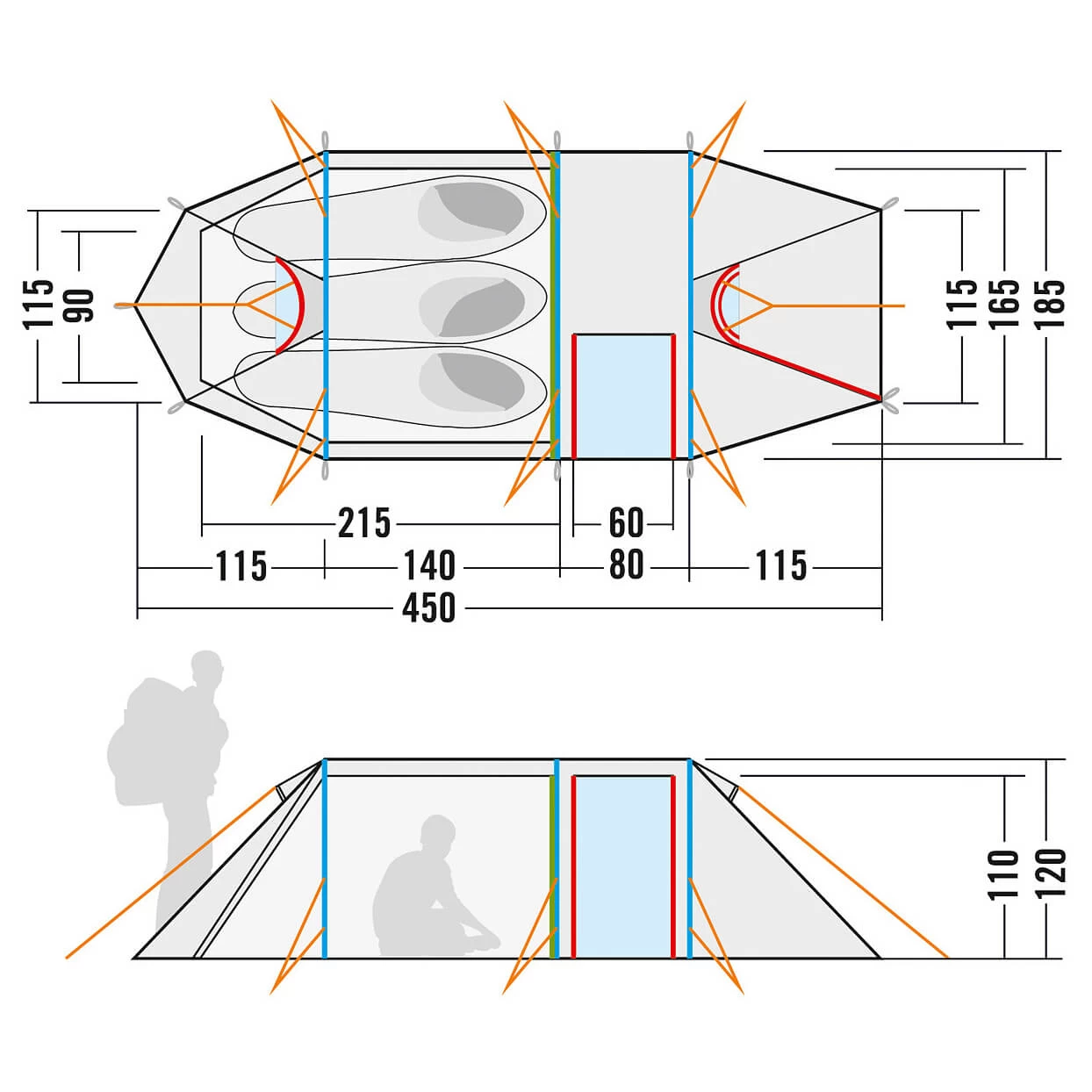 Tatonka Polar 3 - 3-Personen Zelt 4 Tatonka Polar 3 - 3-Personen Zelt - Image 4