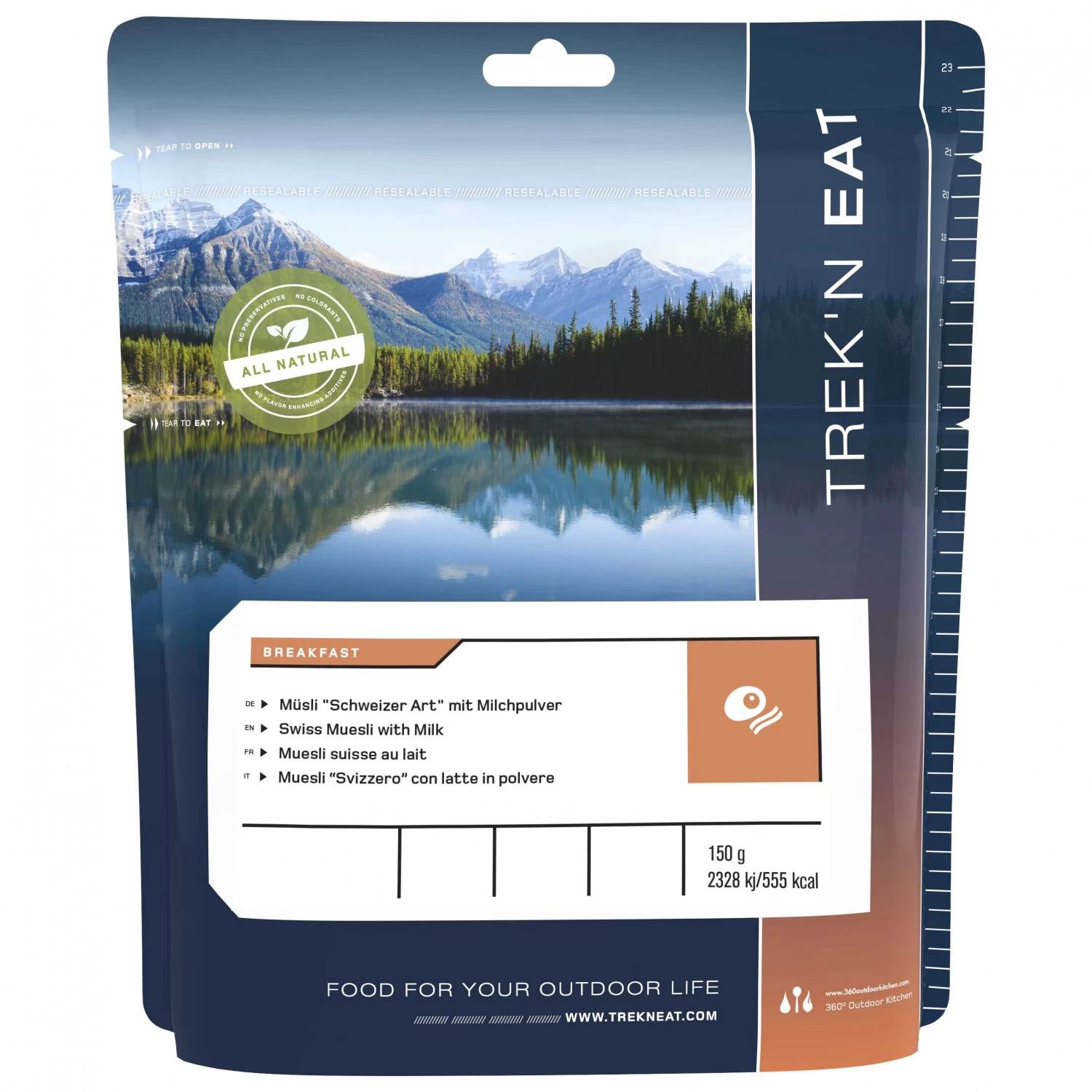 Trek'n Eat Müsli Schweizer Art (mit Vollmilch) 1 Trek'n Eat Müsli Schweizer Art (mit Vollmilch)