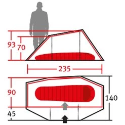 Wechsel Aurora 1 - 1-Personen Zelt -Trendiger Outdoor-Laden wechsel aurora 1 1 personen zelt detail 5